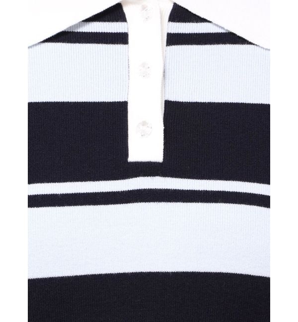 MERCURYDUO「ラガー風ニット」|ニット・セーター|