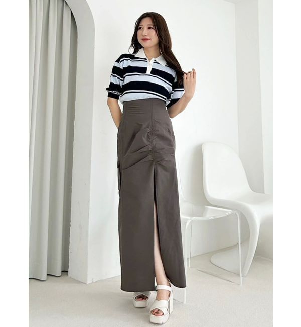 MERCURYDUO「ラガー風ニット」|ニット・セーター|