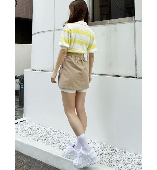 MERCURYDUO「ラガー風ニット」|ニット・セーター|