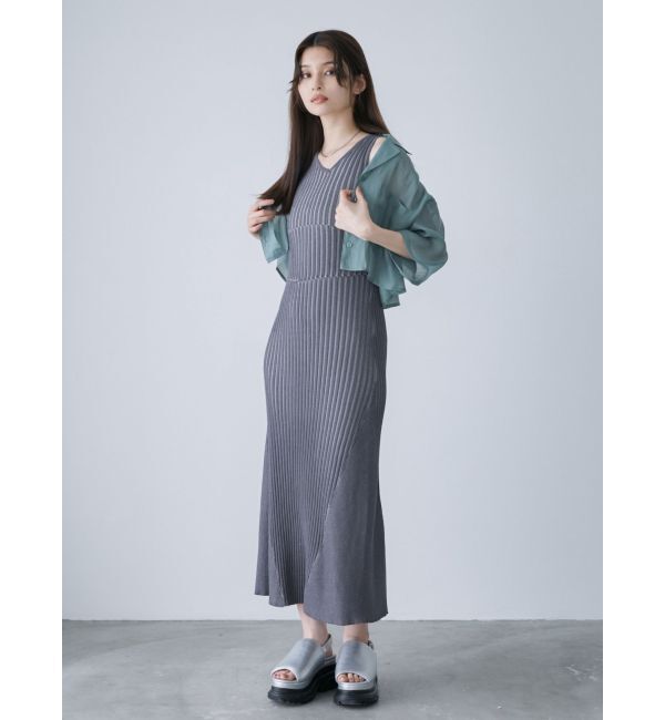 MURUA「オープンカラーシアーシャツ」|シャツ・ブラウス|