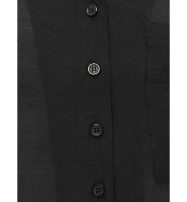 MURUA「オープンカラーシアーシャツ」|シャツ・ブラウス|