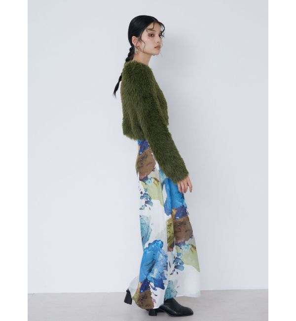 MURUA「ペイントシアースカート【WEB限定】」|スカート|