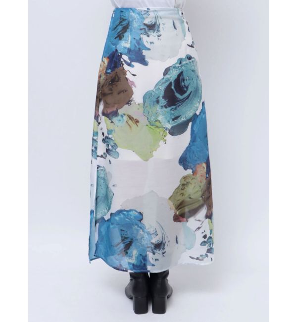 MURUA「ペイントシアースカート【WEB限定】」|スカート|