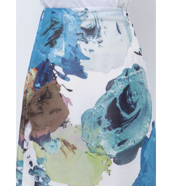 MURUA「ペイントシアースカート【WEB限定】」|スカート|