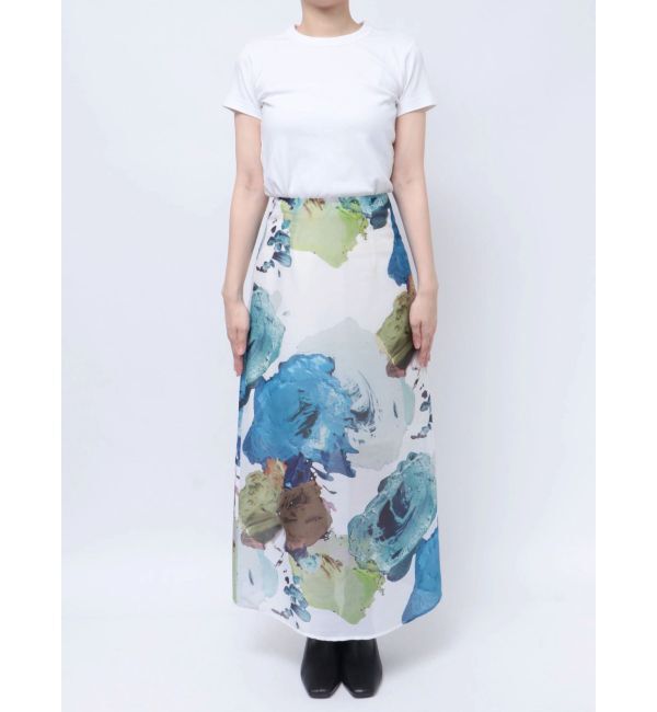 MURUA「ペイントシアースカート【WEB限定】」|スカート|