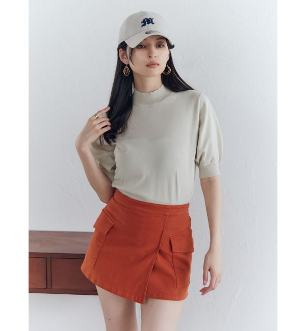 MURUA「ハーフパフスリーブニット」|ニット・セーター|