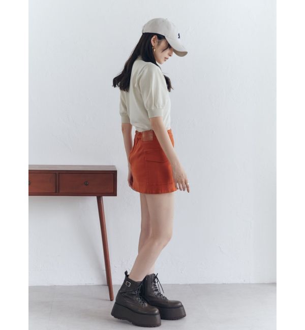 MURUA「ハーフパフスリーブニット」|ニット・セーター|