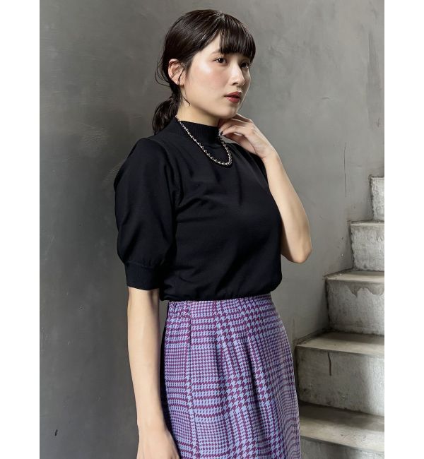 MURUA「ハーフパフスリーブニット」|ニット・セーター|