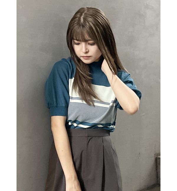 MURUA「ハーフパフスリーブニット」|ニット・セーター|