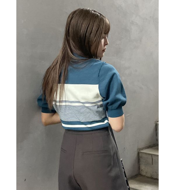 MURUA「ハーフパフスリーブニット」|ニット・セーター|