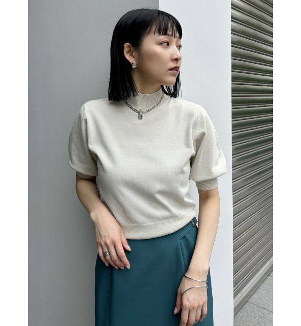 MURUA「ハーフパフスリーブニット」|ニット・セーター|