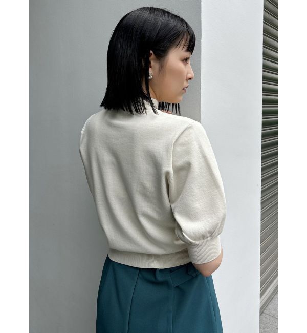 MURUA「ハーフパフスリーブニット」|ニット・セーター|
