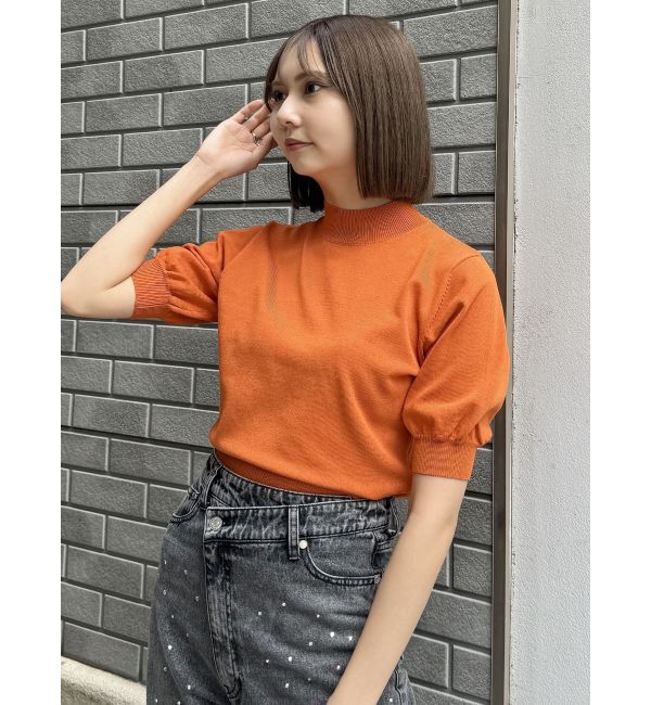 MURUA「ハーフパフスリーブニット」|ニット・セーター|