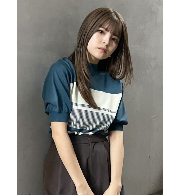 MURUA「ハーフパフスリーブニット」|ニット・セーター|