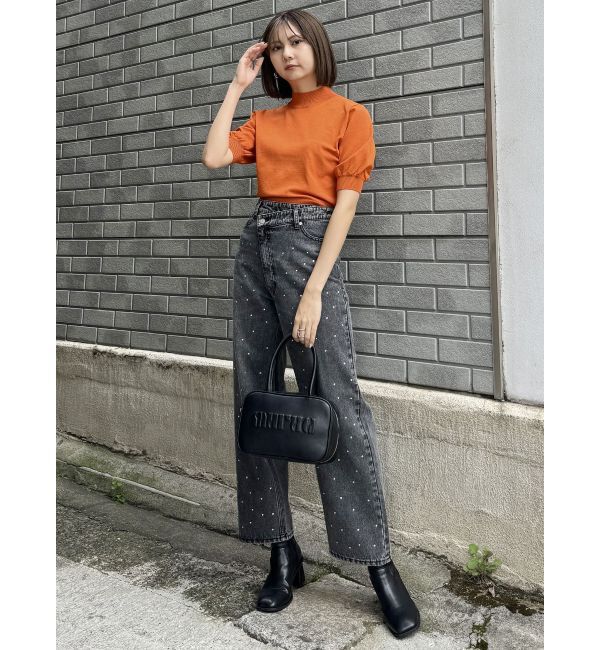 MURUA「ハーフパフスリーブニット」|ニット・セーター|