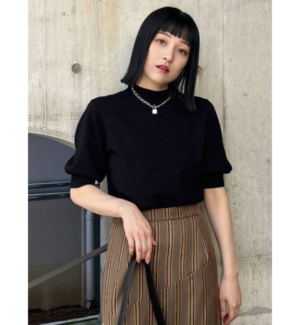 MURUA「ハーフパフスリーブニット」|ニット・セーター|