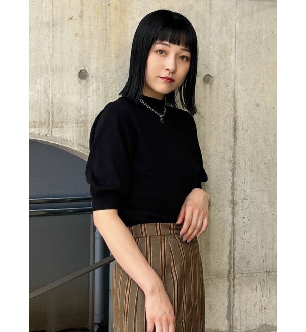 MURUA「ハーフパフスリーブニット」|ニット・セーター|