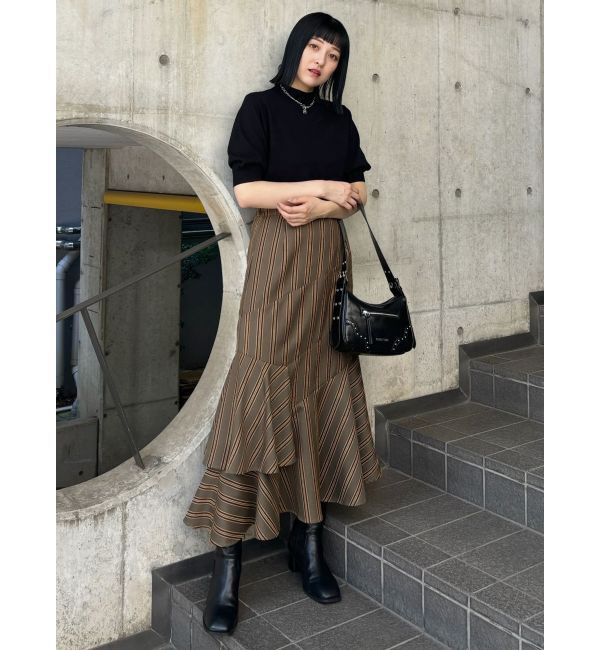 MURUA「ハーフパフスリーブニット」|ニット・セーター|