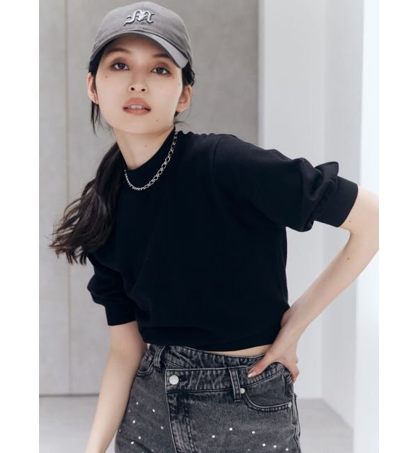 MURUA「ハーフパフスリーブニット」|ニット・セーター|