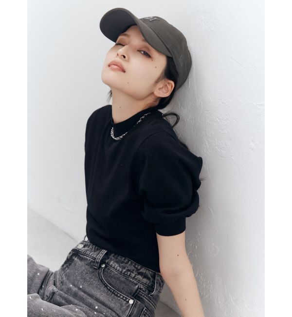 MURUA「ハーフパフスリーブニット」|ニット・セーター|