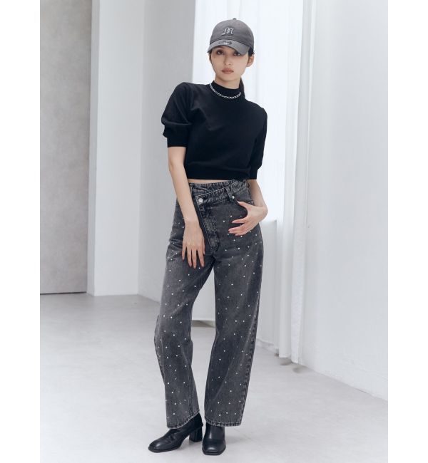 MURUA「ハーフパフスリーブニット」|ニット・セーター|