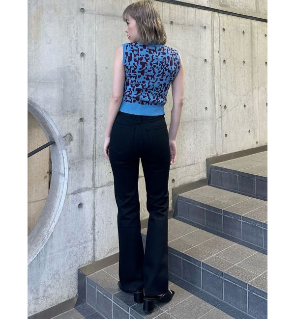 MURUA「ハイウエストヴィンテージフレアデニム」|デニム|