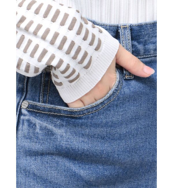 MURUA「ハイウエストヴィンテージフレアデニム」|デニム|