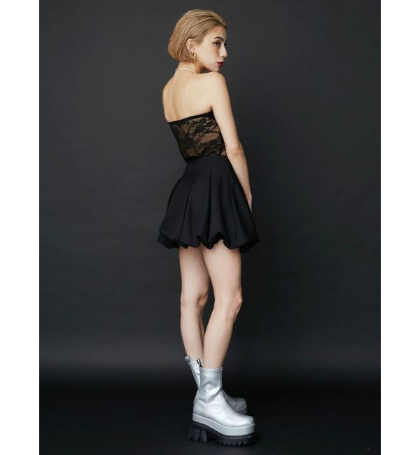 EVRIS「プラットフォームショートブーツ」|ショートブーツ|