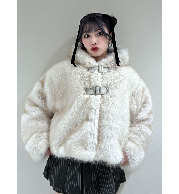 ベルトフードファージャケット（jouetie）｜ルミネのファッション通販