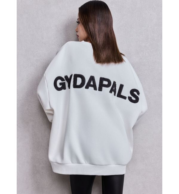 GYDA「BOA GYDAPALS BRUSHEDスウェットトップス」|スウェット・ジャージ|オフホワイト