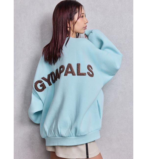 GYDA「BOA GYDAPALS BRUSHEDスウェットトップス」|スウェット・ジャージ|スカイブルー