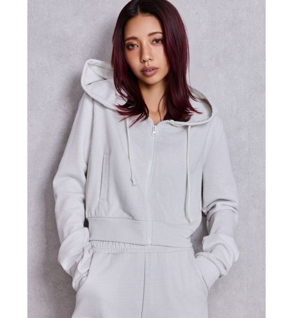 GYDA「NEW GYDA Shortラメパーカー」|パーカー|