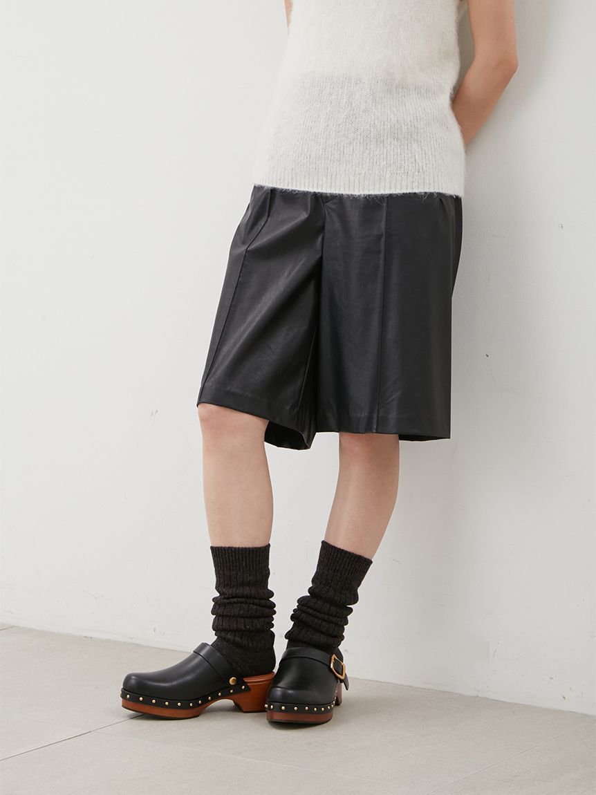 Mila Owen「リブハイソックス」|ソックス|