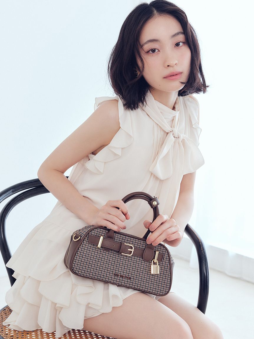 LILY BROWN「2wayミニボストンバッグ」|ボストンバッグ|