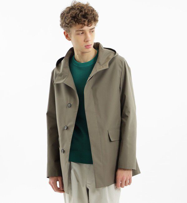 MACKINTOSH PHILOSOPHY「レインウェザークロス BRISTOL（ブリストル）ショート」|ブルゾン・スタジャン|カーキ