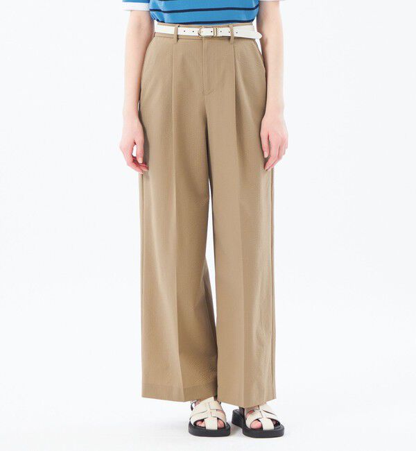 MACKINTOSH PHILOSOPHY「サマーサッカータックワイドパンツ」|その他|