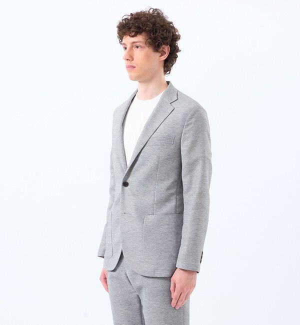 MACKINTOSH PHILOSOPHY「テーラードジャージー ジャケット ライトウェイトカラミ」|テーラードジャケット|