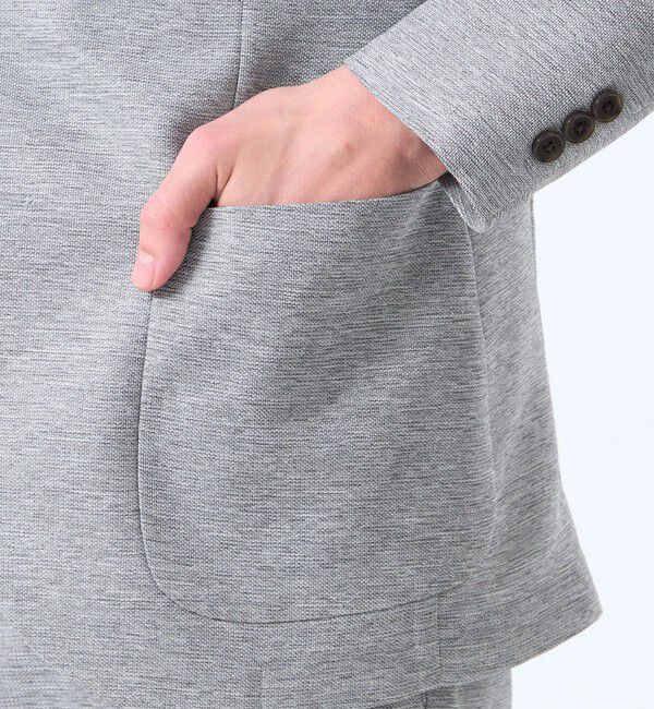 MACKINTOSH PHILOSOPHY「テーラードジャージー ジャケット ライトウェイトカラミ」|テーラードジャケット|