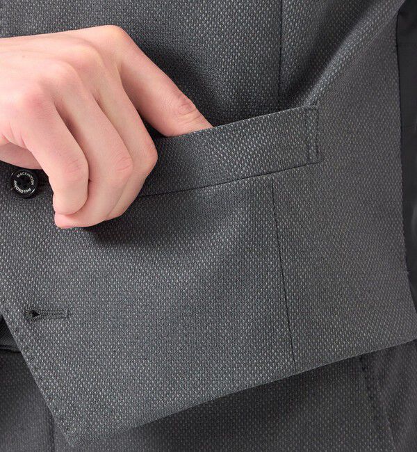 MACKINTOSH PHILOSOPHY「トロッター ウェストコート#000（ナンバーゼロ）バーズアイストレッチ　リサイクル」|その他|