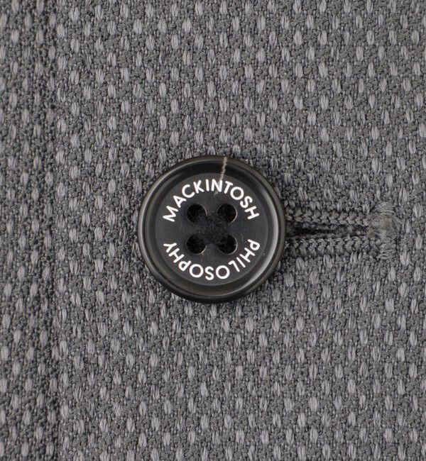 MACKINTOSH PHILOSOPHY「トロッター ウェストコート#000（ナンバーゼロ）バーズアイストレッチ　リサイクル」|その他|