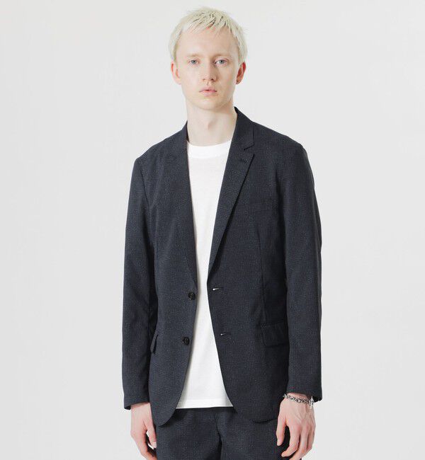  「HRAFTEXジャケット」|テーラードジャケット|ネイビー2