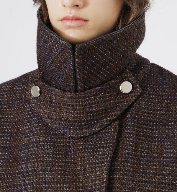  「ツイードショートトレンチブルゾン」|ブルゾン・スタジャン|