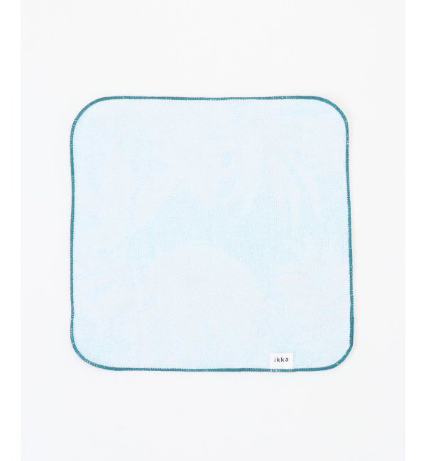 ikka「プリントハンカチ リーフ柄」|その他|