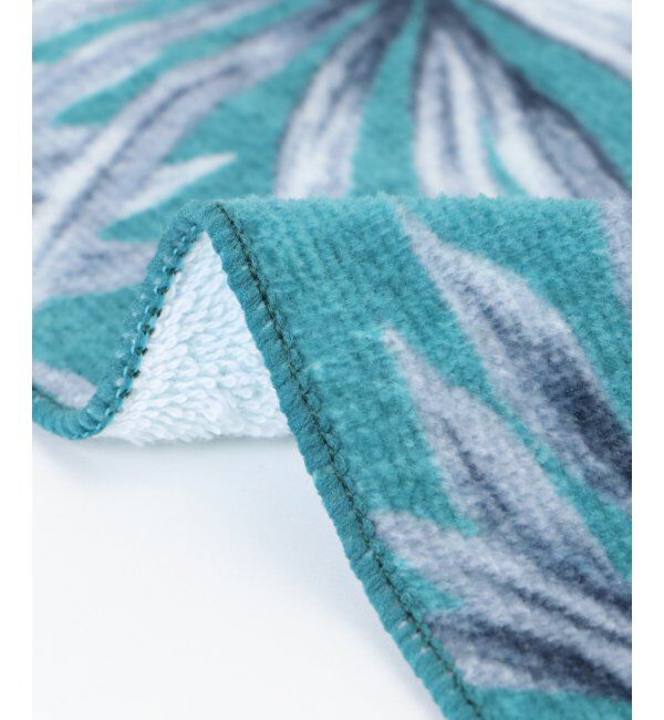 ikka「プリントハンカチ リーフ柄」|その他|