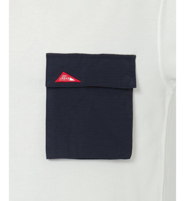 ikka「URBAN NATURE LIFE アーバンネイチャーライフ フラップポケットTシャツ」|Tシャツ・カットソー|