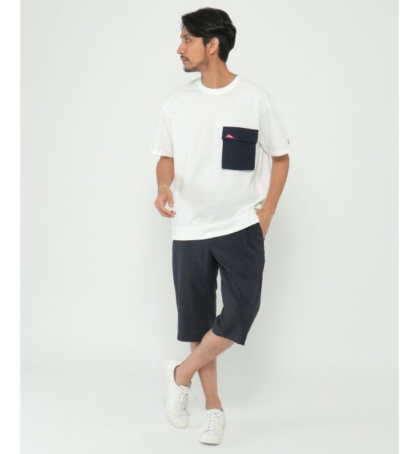 ikka「URBAN NATURE LIFE アーバンネイチャーライフ フラップポケットTシャツ」|Tシャツ・カットソー|