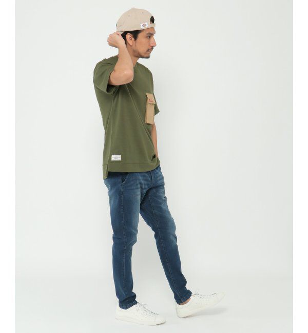 ikka「URBAN NATURE LIFE アーバンネイチャーライフ フラップポケットTシャツ」|Tシャツ・カットソー|