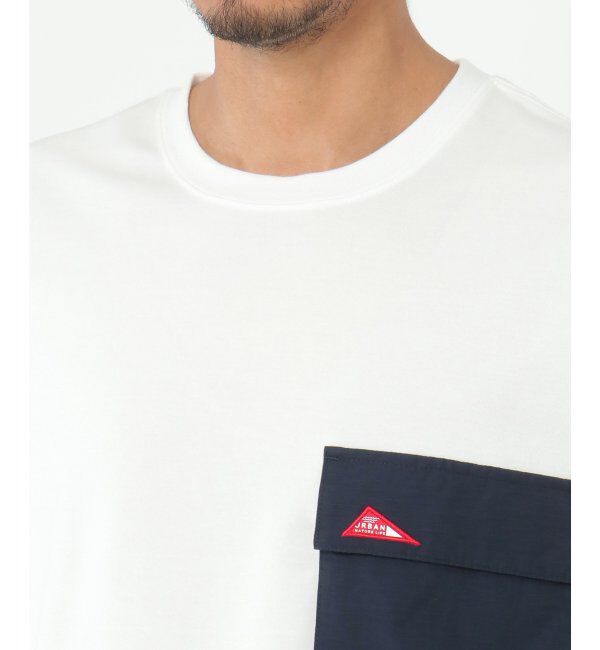 ikka「URBAN NATURE LIFE アーバンネイチャーライフ フラップポケットTシャツ」|Tシャツ・カットソー|