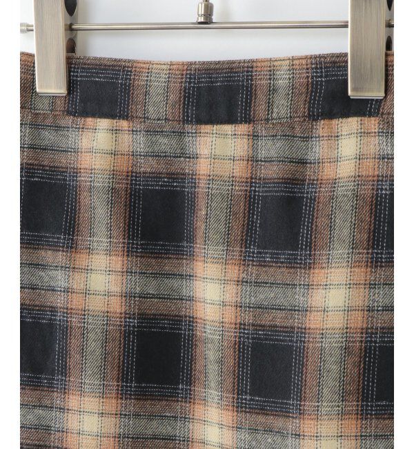 ikka kids「【キッズ】チェック柄マーメードスカート（120~160cm）」|スカート|