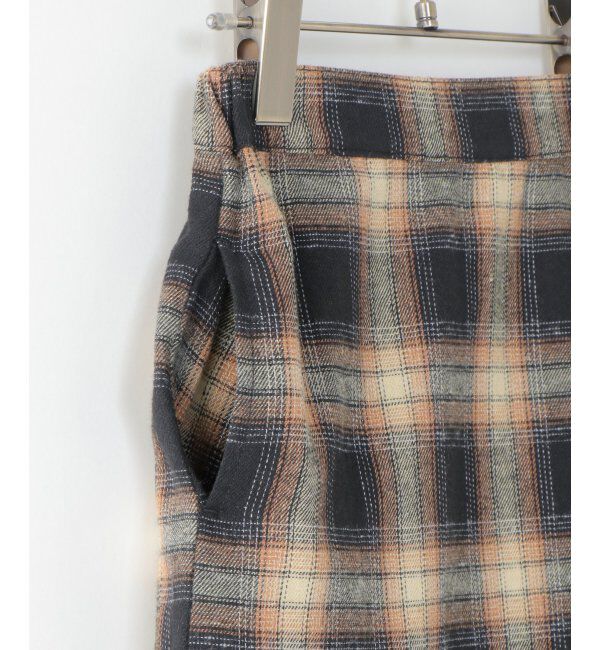 ikka kids「【キッズ】チェック柄マーメードスカート（120~160cm）」|スカート|